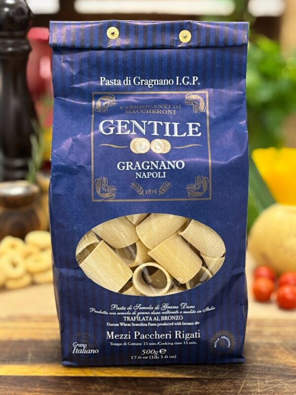 Mezzi paccheri rigati IGP «Gentile» 500gr